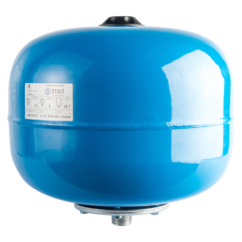 Бак для водопровода синий  24л (STW-0001-000024)