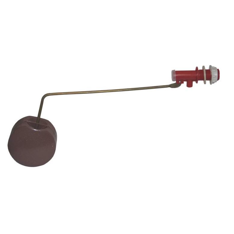 Клапан шар.пластик с поплавком