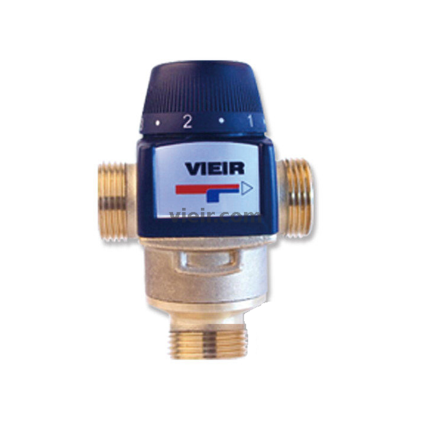 Клапан термостатический смесительный 1" НР 20-45°С KVS 4,5 (VR201А) VIEIR