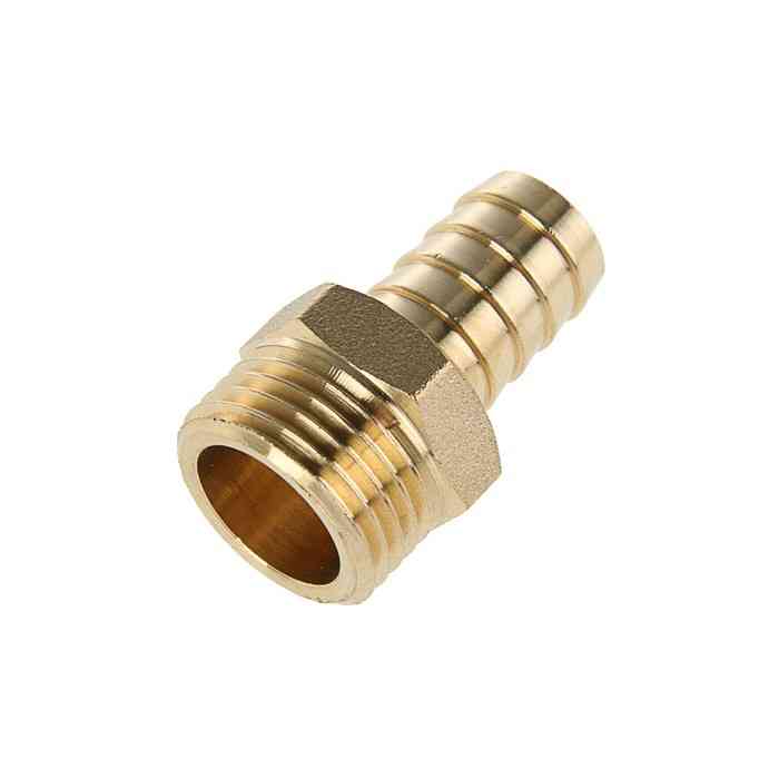 Штуцер никелированный 1/2х14  НР