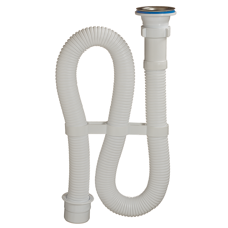 Сифон 11/2x40/50 с выпуском не раздвижн. АС-3011