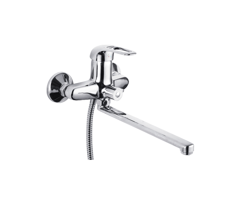 Смеситель д/ванны P2228  однорычажный с шаровым переключателем