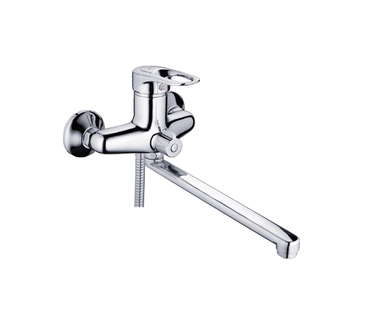 Смеситель д/ванны P2225  однорычажный с шаровым переключателем