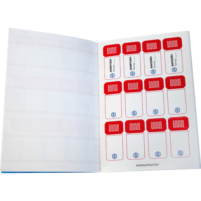 STOUT К-т наклеек ТЁПЛЫЙ ПОЛ