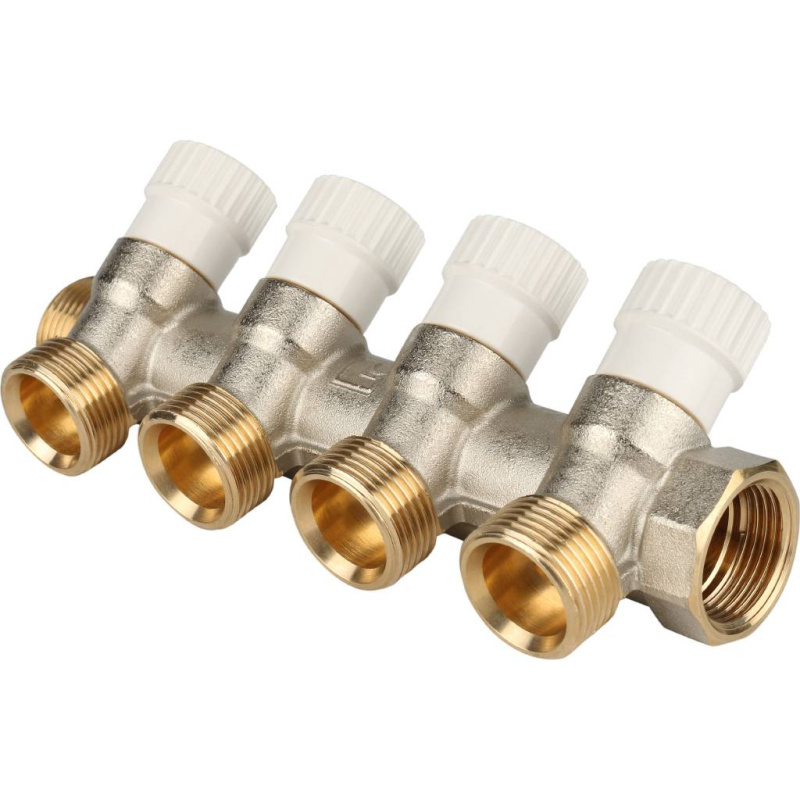 Коллектор STOUT  3/4 х3/4 ЕК вент. на 4 выхода