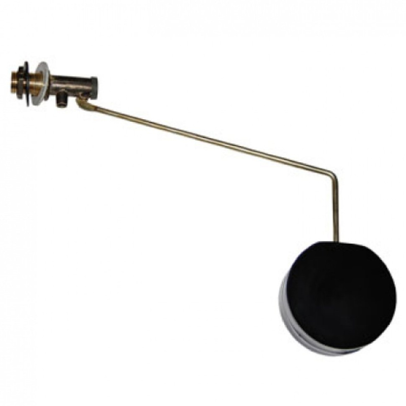 Клапан шар.латунный с поплавком