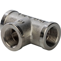 STOUT Тройник НИКЕЛЬ 3/8   