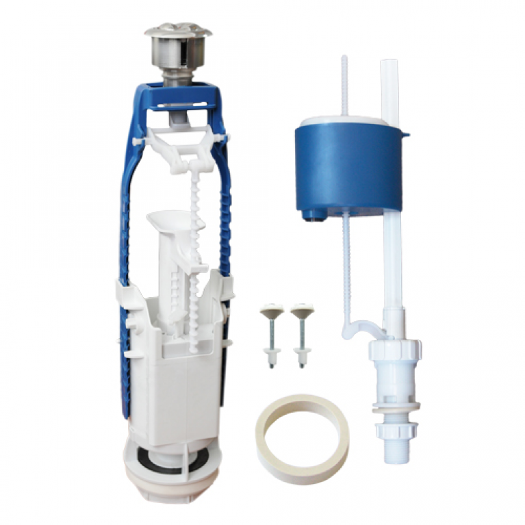 Арматура ниж.подв.2-х кноп.хром Псков