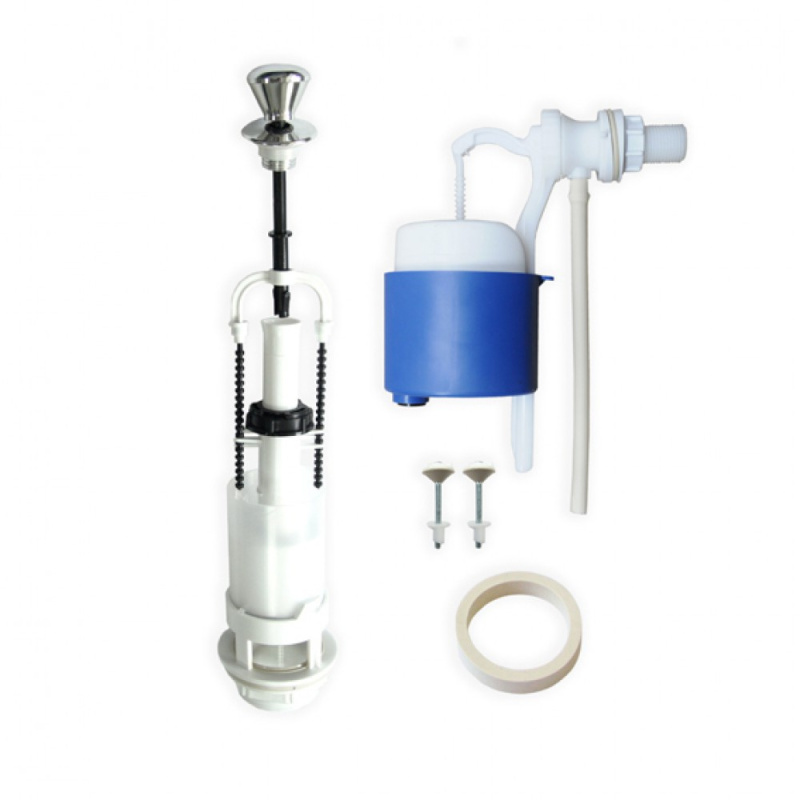 Арматура  Бок.подв.Шток хром Псков/унив 