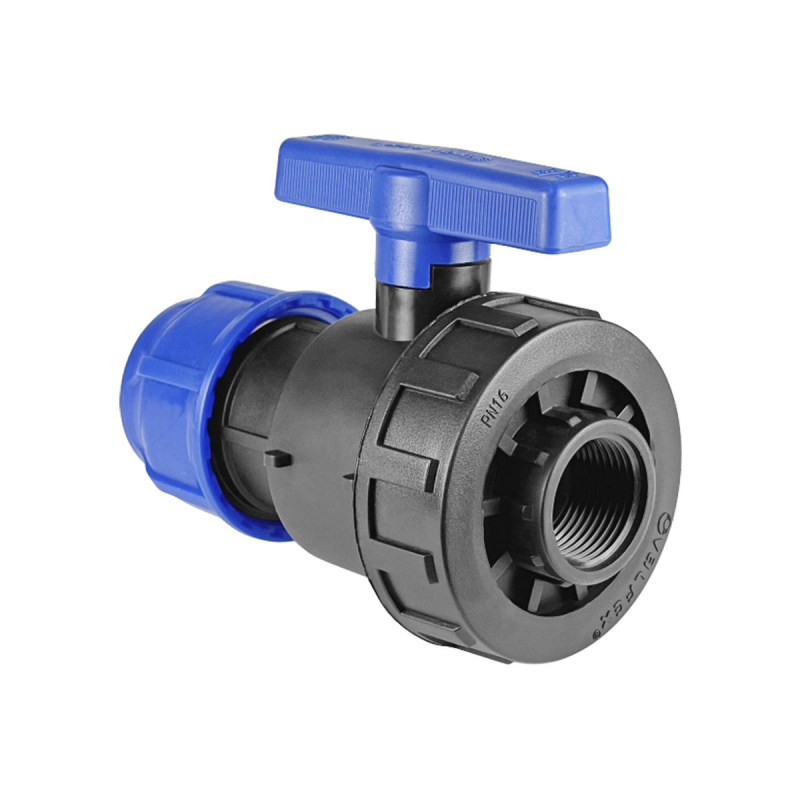 Кран ПНД  25х3/4 ВР  VALFEX