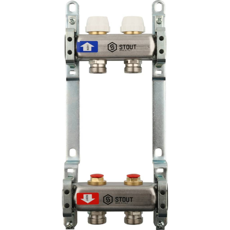 Коллектор  2 вых. STOUT 