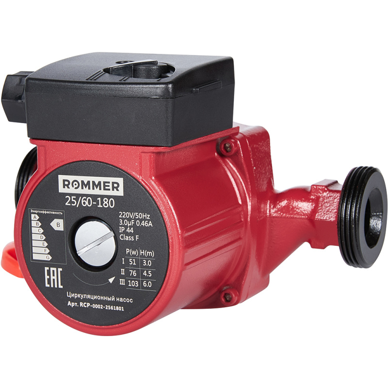 Насос циркуляционный 25/60-130 ROMMER Profi