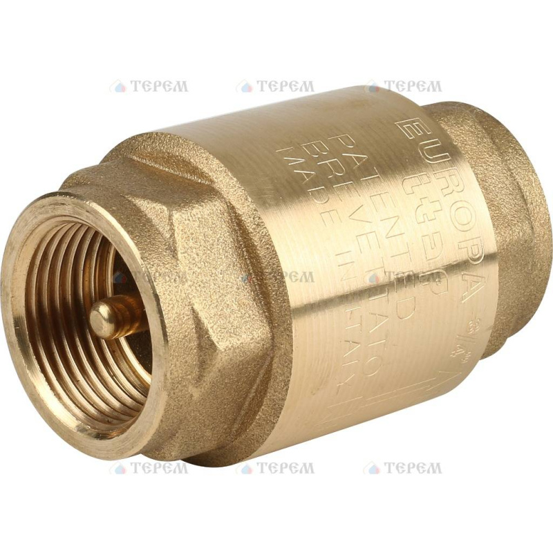 Клапан обратный  20 пруж. мет.золотн. ITAP 