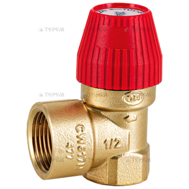 Клапан предохран. 1/2х3/4  3 бар отопление STOUT