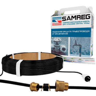 Кабель греющий 17SAMREG- 3 (внутри трубопровода)