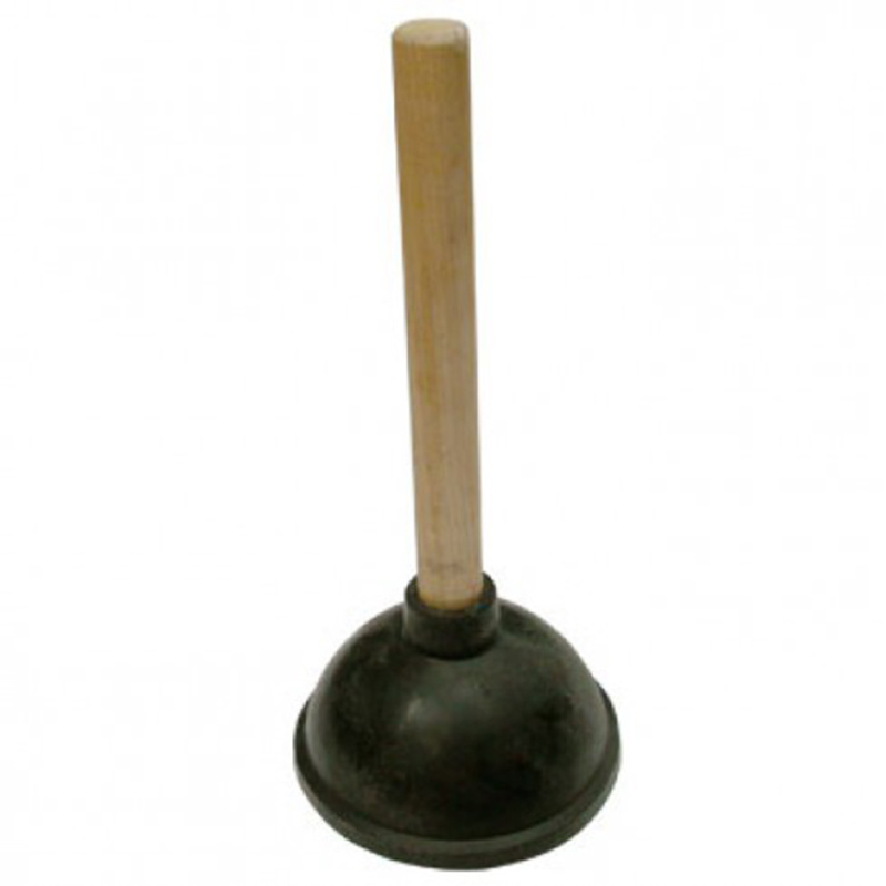 Вантуз цилиндрический большой с дер.ручкой