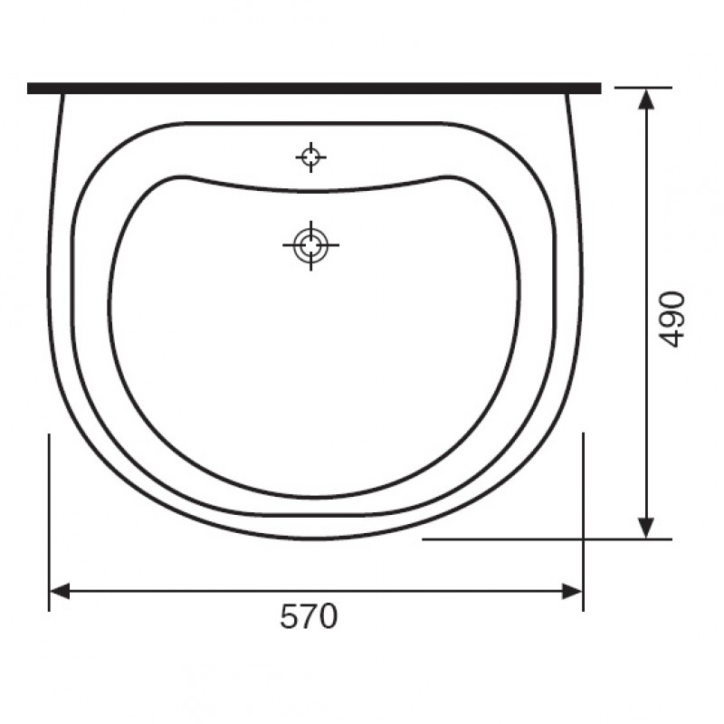 Умывальник Лобня Водолей с/отв 