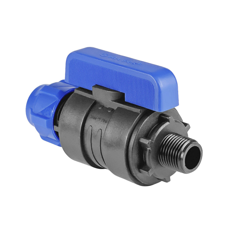 Кран ПНД  32х1" НР  