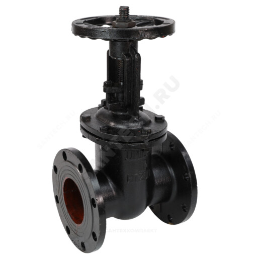 Задвижка чугунная 30ч6бр Dy150 Pn10/16 клиновая ЛМЗ