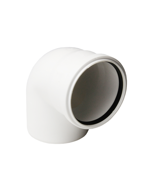 Отвод БЕЛЫЙ ПП  110х87,5