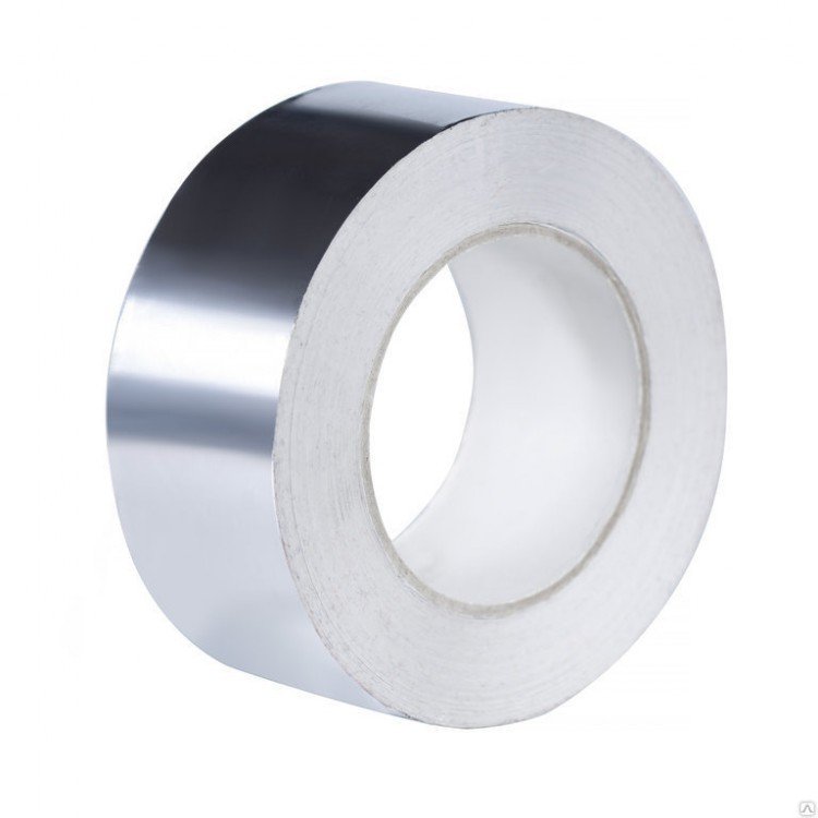 Скотч, 50 мм х 50 м, металлизированный