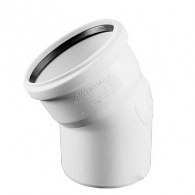 Отвод БЕЛЫЙ ПП  110х15