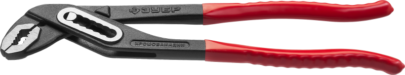 Клещи переставные 400 мм захват 100 мм ЗУБР высокомощный коробчатый шарнир"Мастер", Сr-V,