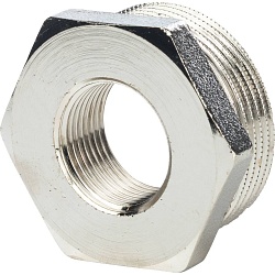 STOUT Футорка никелированная Dy25х15 Н/В