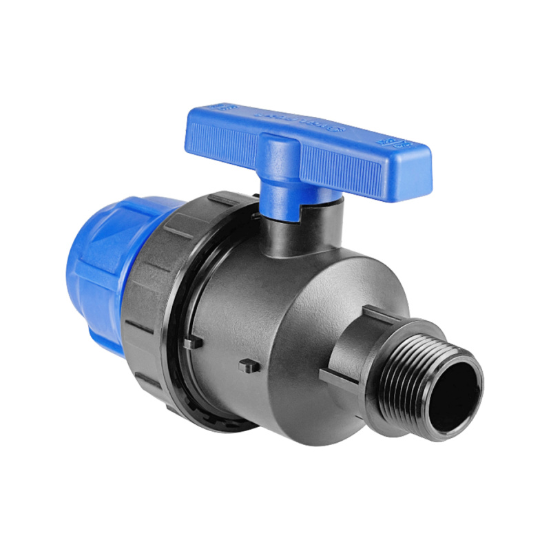 Кран ПНД  32х1" НР  